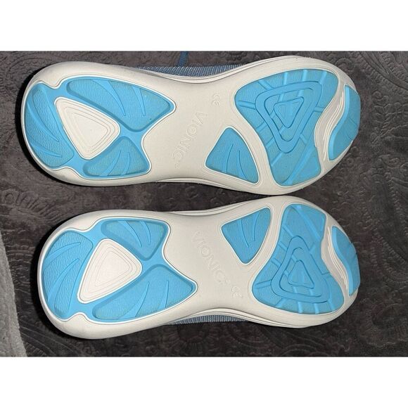 Vionic Women's Cassis Lace-Up Sneakers with Zipper Detail Blue Shadow size 8.5 - Picture 7 of 8